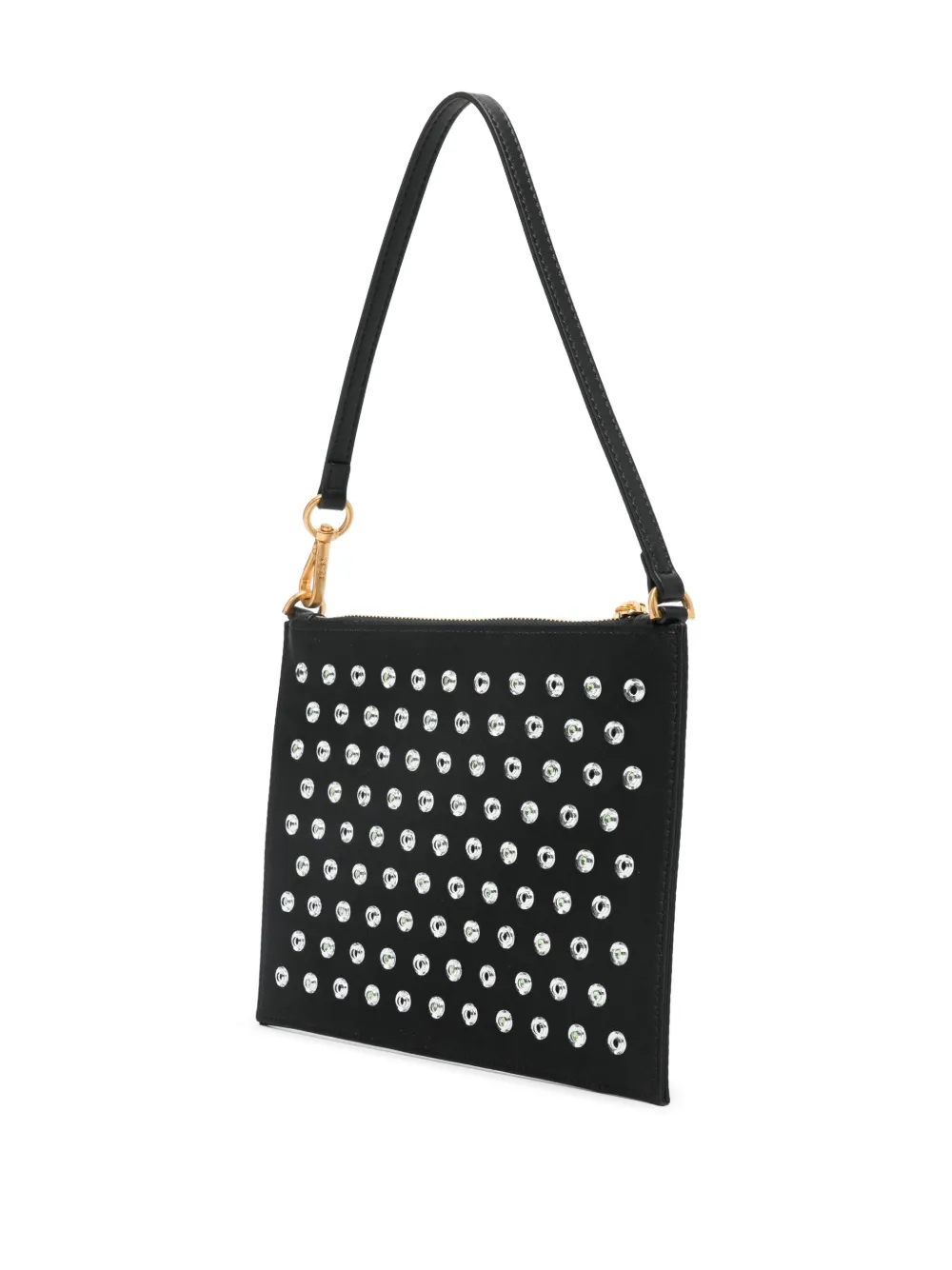  Nº21 Stud-embellished Shoulder Bag - Black 