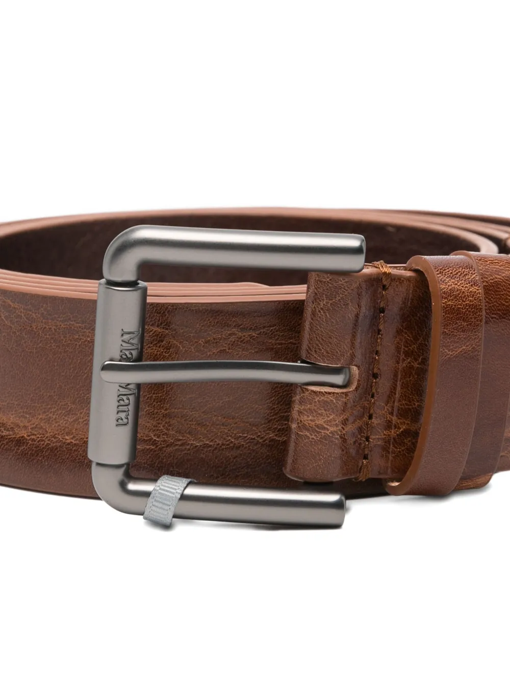 Max Mara Leather Belt In Brown