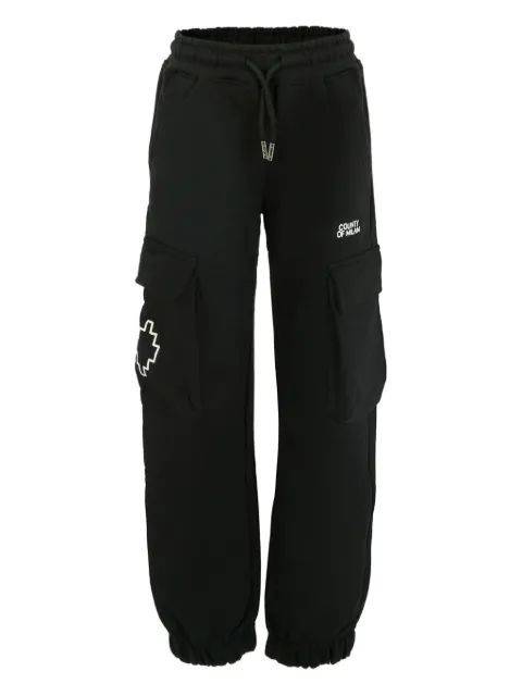 Marcelo Burlon County of Milan cotton track pants