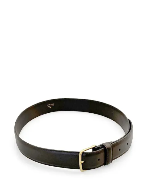 The Row cinturón de piel