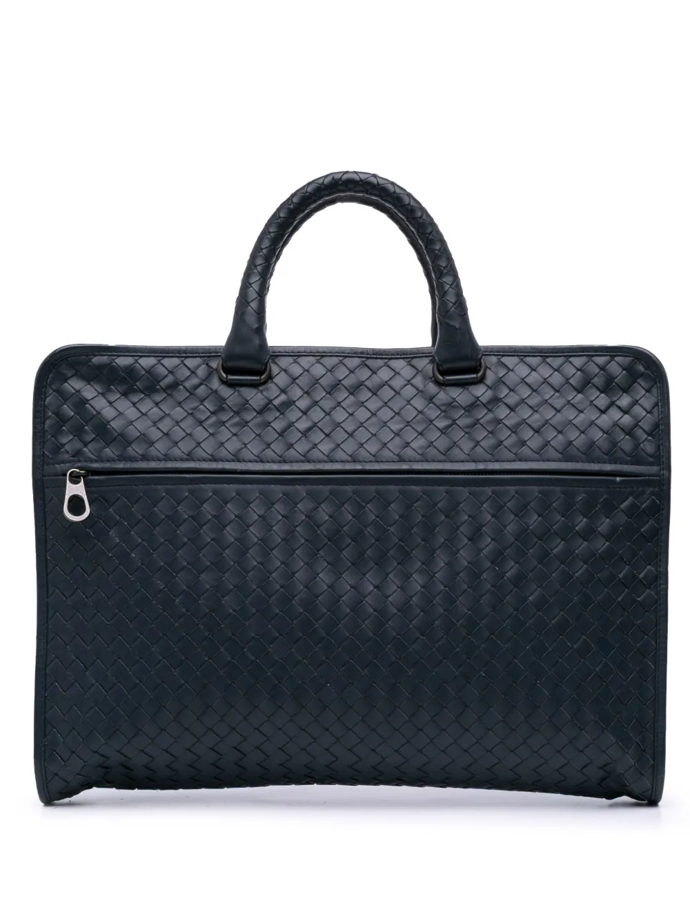 Bottega Veneta Pre-Owned 2012-2025 Nappa Intrecciato business bag | Blue | Image 1