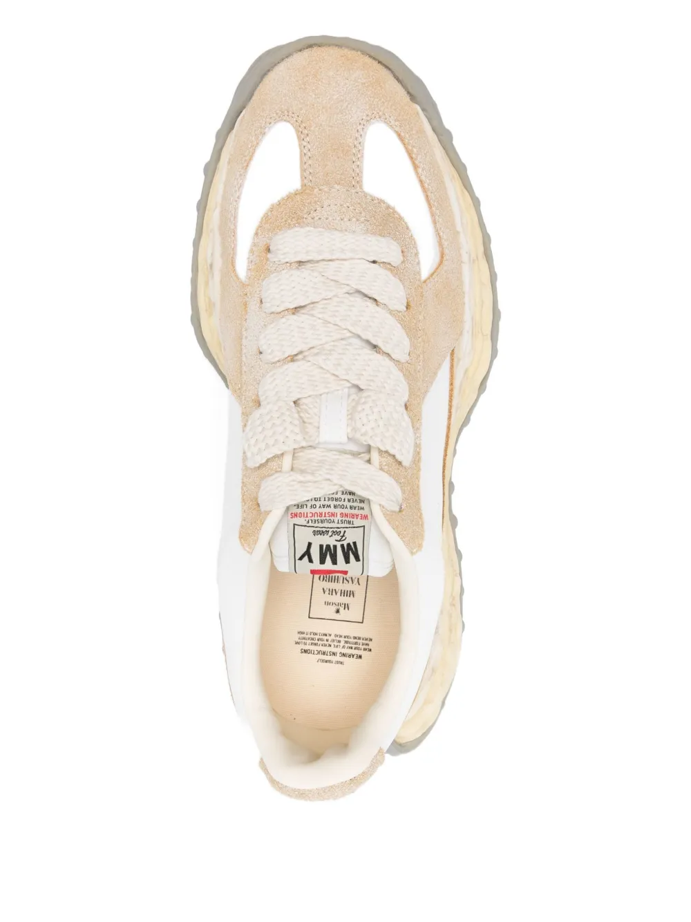 Maison MIHARA YASUHIRO Sneakers met vlakken Wit