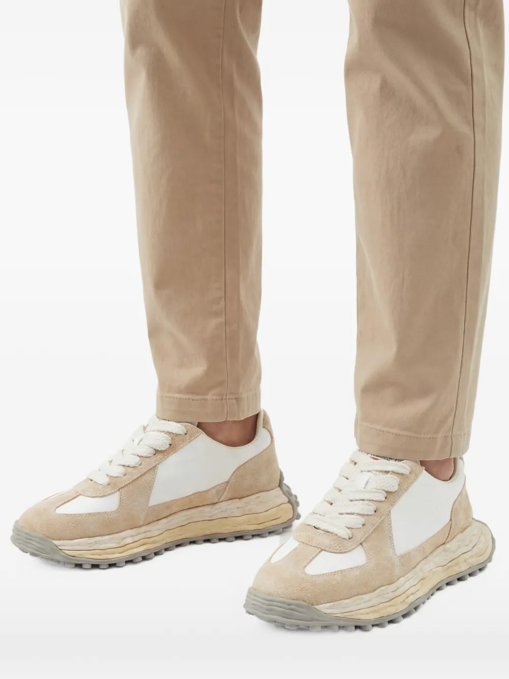Maison MIHARA YASUHIRO Sneakers met vlakken Wit