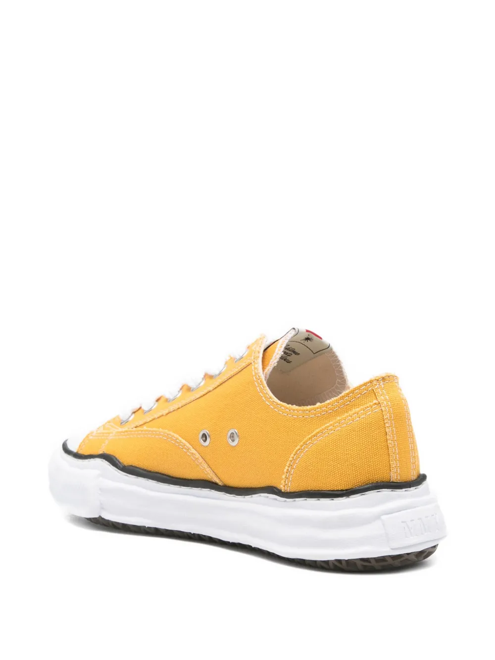 Maison MIHARA YASUHIRO Peterson23 lace-up sneakers Geel