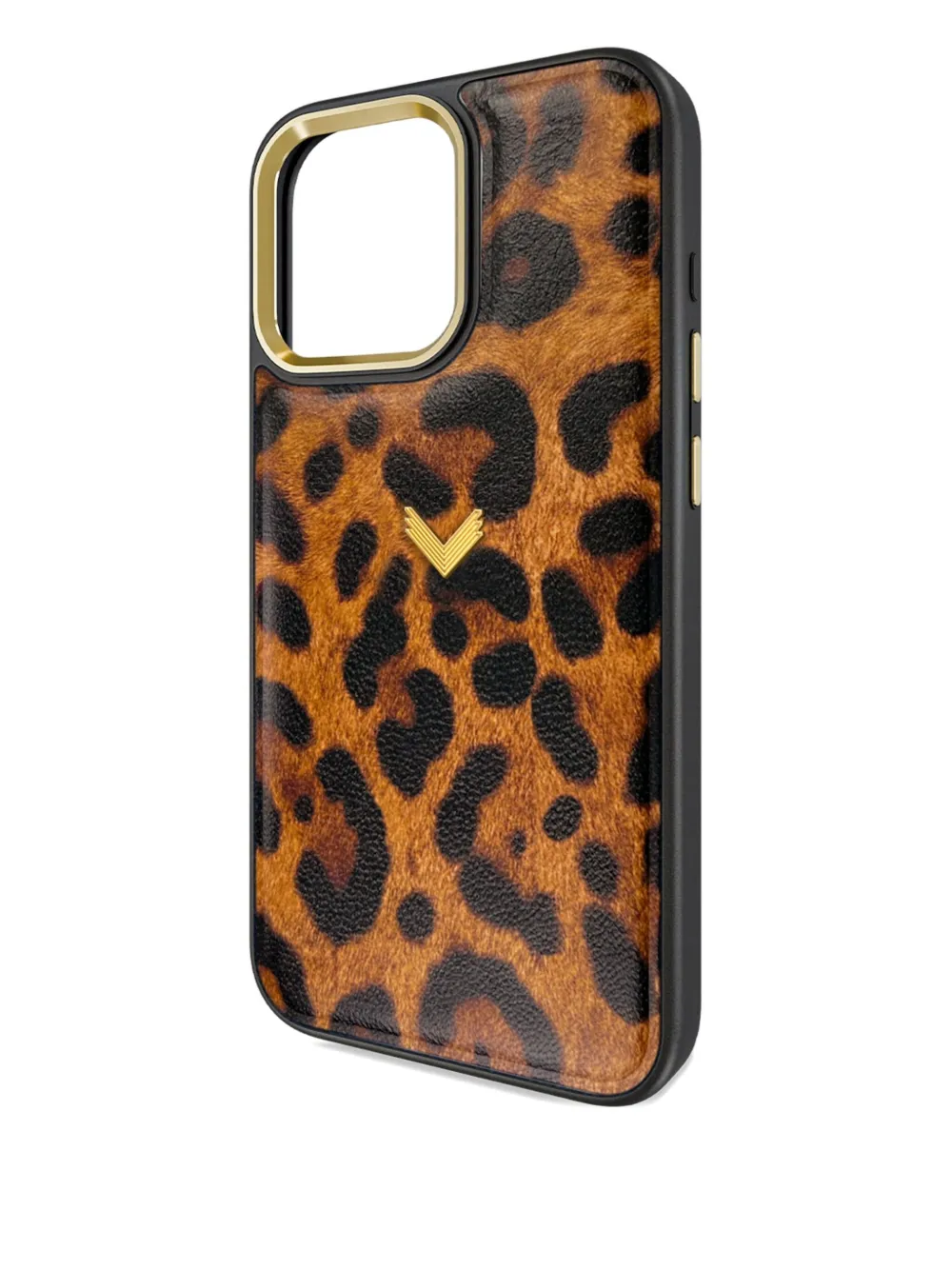 Velante Leopard-print Iphone 16 Pro Max Case In Brown