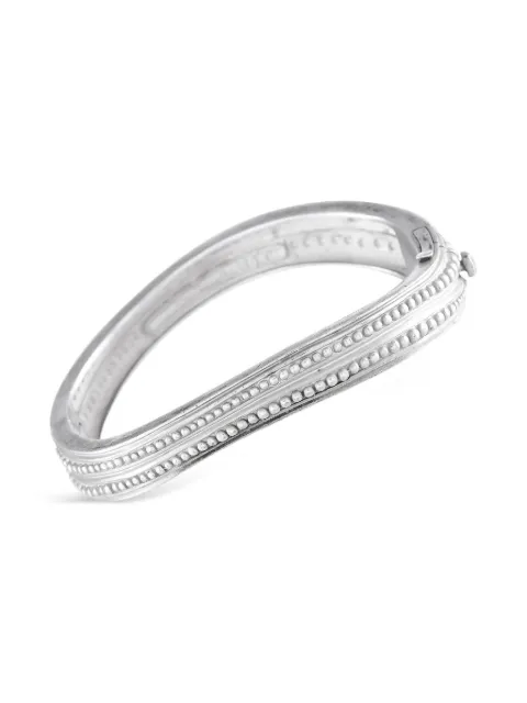 Kieselstein-Cord 18K white gold beaded bracelet