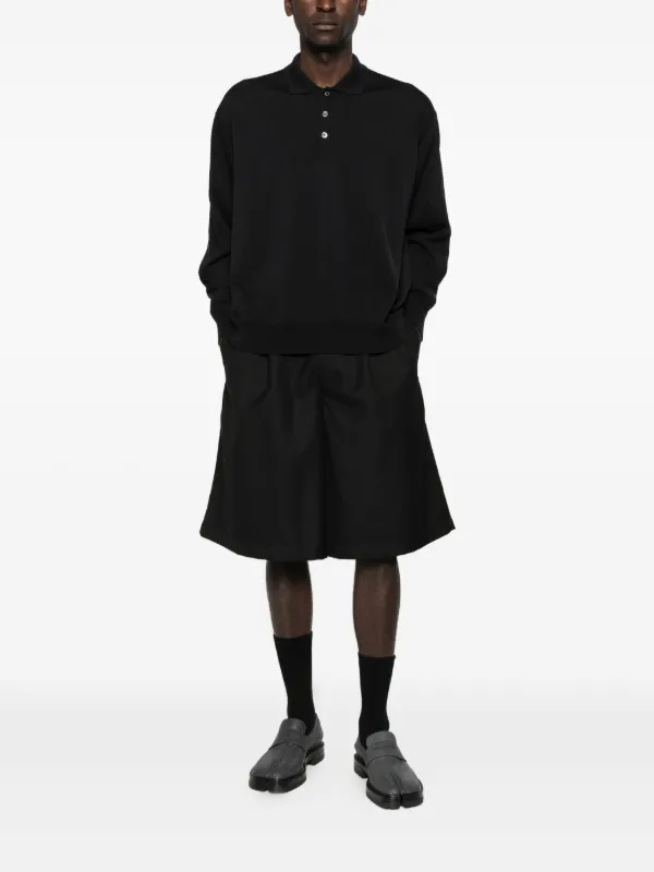 Comme Des Garçons long-sleeved Polo Shirt | FARFETCH