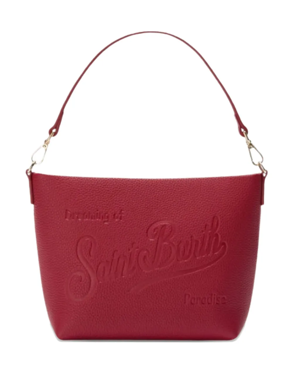 MC2 Saint Barth Aline embossed-logo tote bag | Red | Image 1
