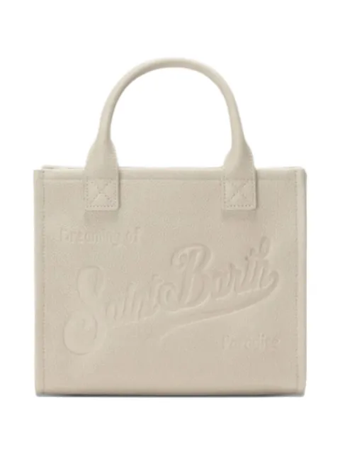 MC2 Saint Barth midi Vanity embossed-logo tote bag