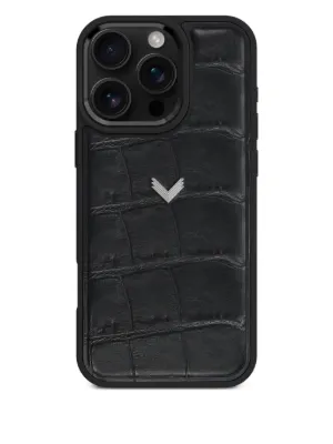 Prada サフィアーノレザー iPhone 16 Pro ケース | ブルー | FARFETCH JP