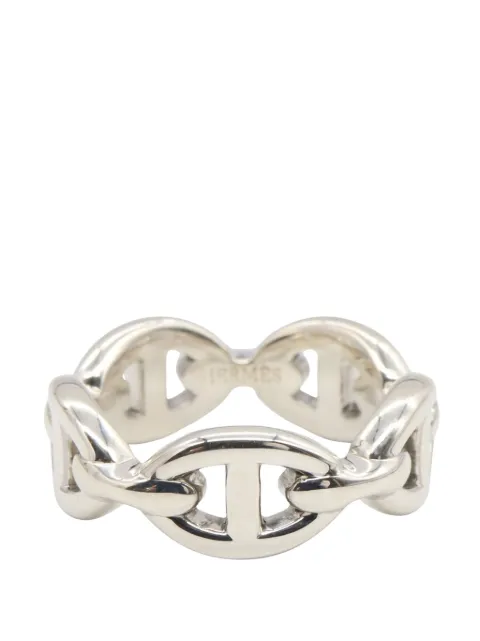 Hermès Pre-Owned bague Chaine d Ancre Chain en argent sterling (2000-2020)
