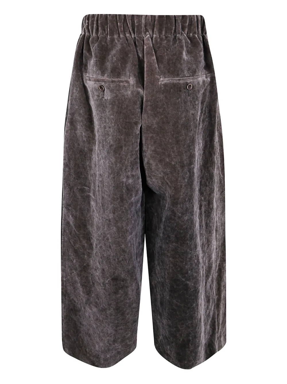 Uma Wang pleat-detail trousers | Cropped Pants | Image 2