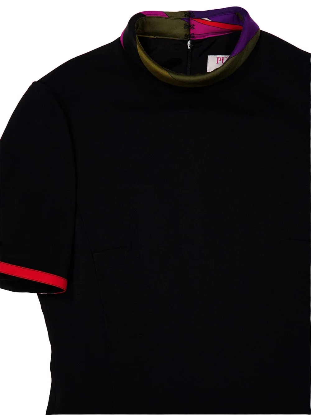 PUCCI Jurk met print Zwart