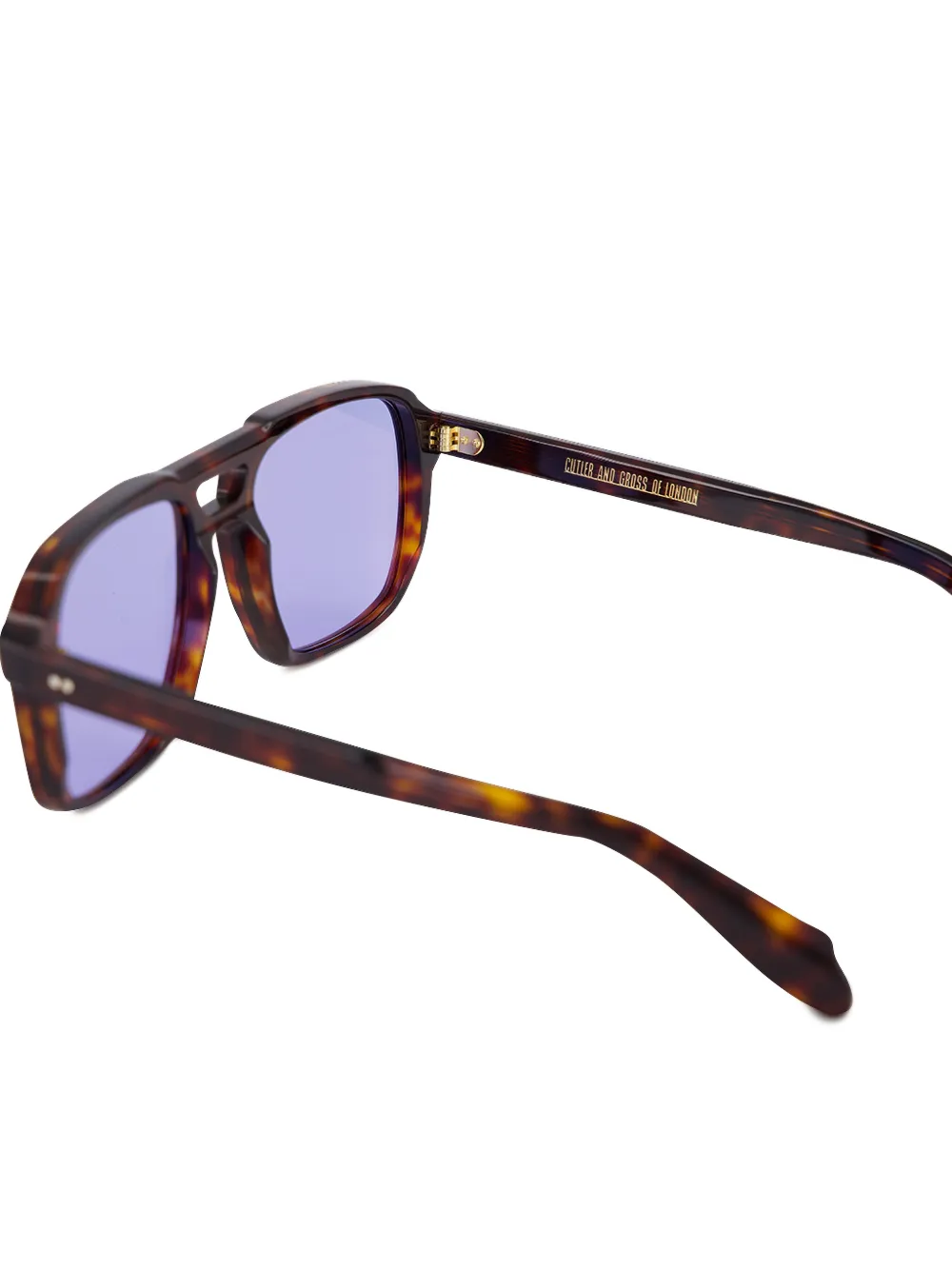 Cutler & Gross Zonnebril met vierkant montuur Bruin