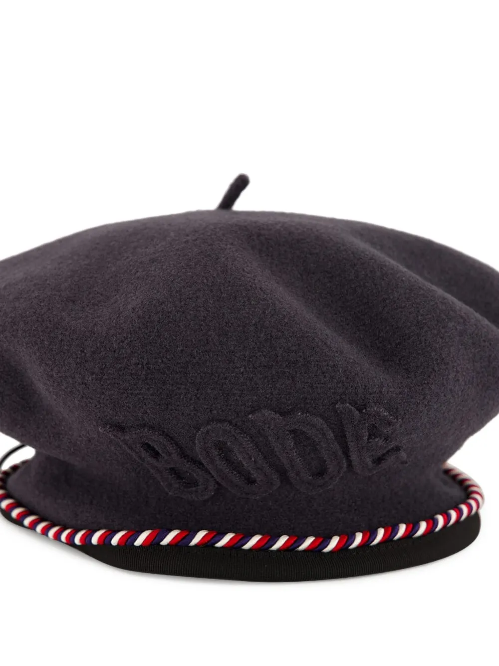 BODE Baret met tekst Grijs