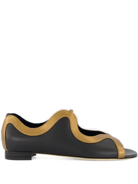 Manolo Blahnik Chilki leather sandals