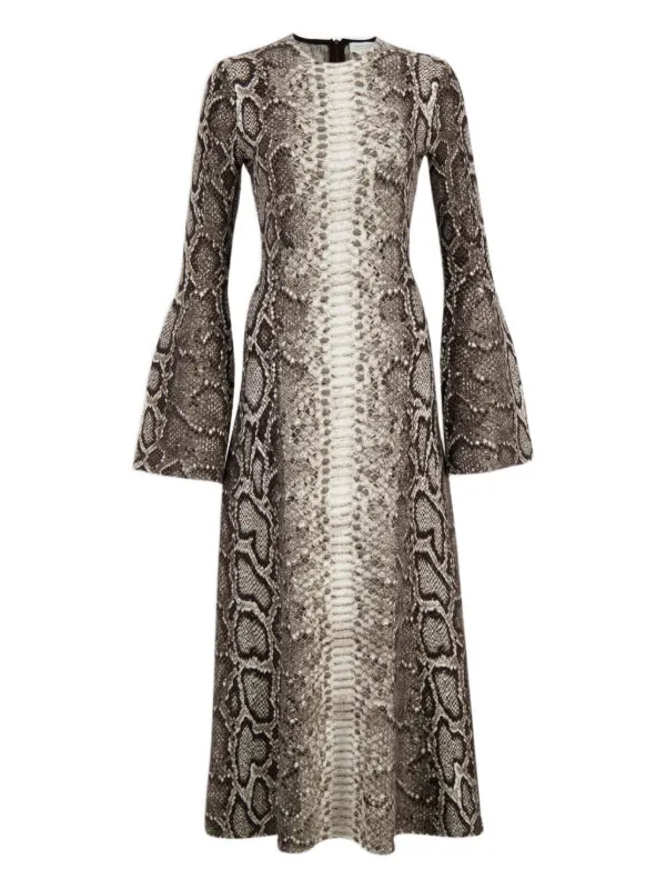 Gabriela Hearst Aalia Dress in Grey