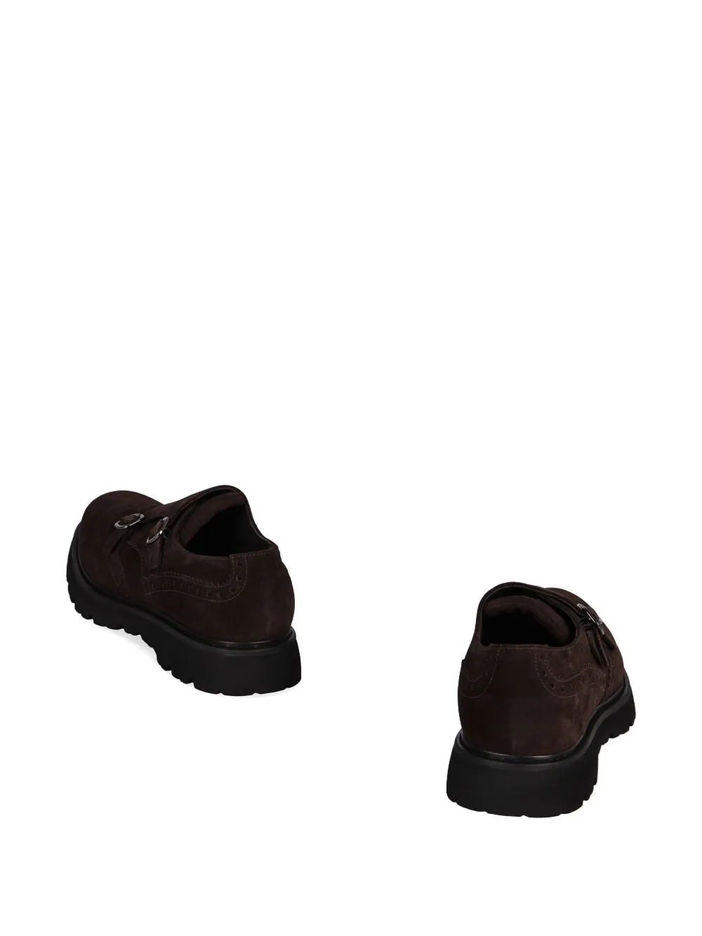 Doucal's Suède gespschoenen Bruin
