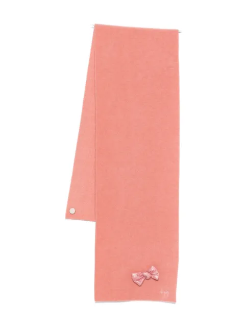 Il Gufo bow-appliqué scarf