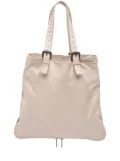 Bottega Veneta Pre-Owned 2012-2025 Leather Intrecciato Side Zip tote bag - Brown