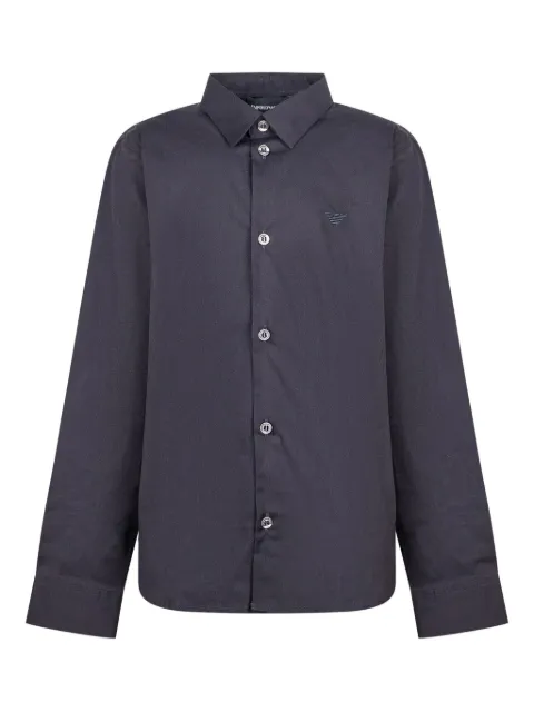 Emporio Armani Kids logo-embroidered shirt