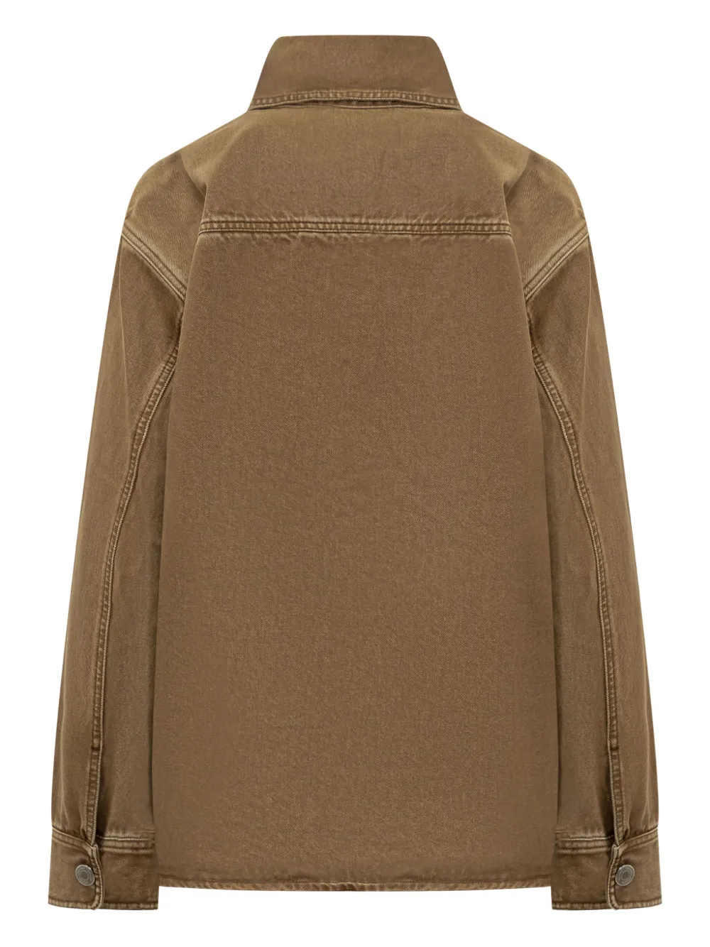 AMI Paris ami de coeur denim shirt - Bruin