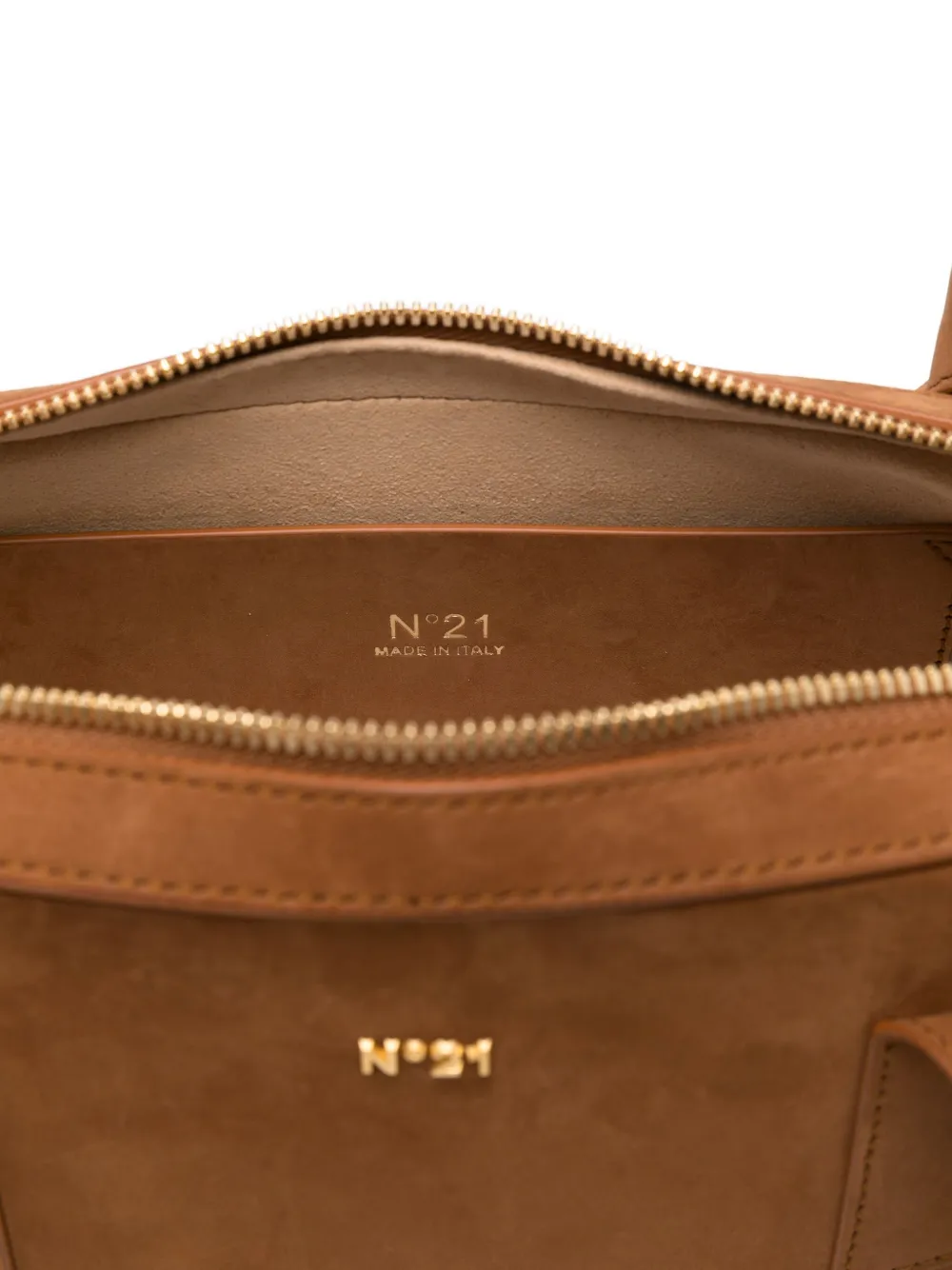 N°21 Malibu Midi Handbag Double Handles In Brown