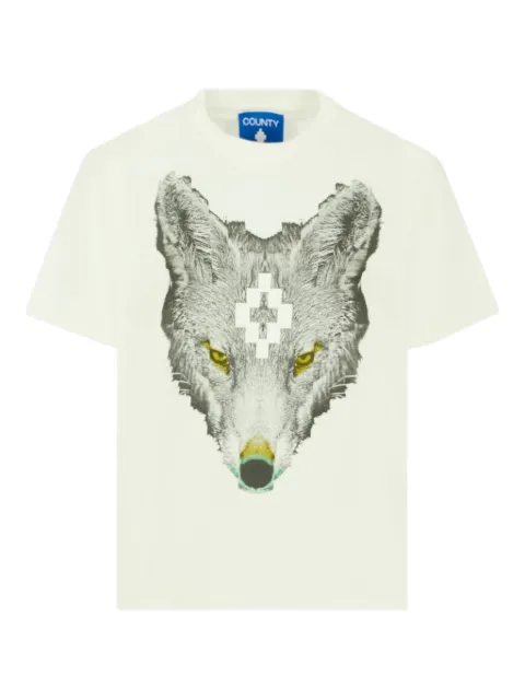 Marcelo Burlon County of Milan fox-print cotton T-shirt