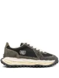 Maison MIHARA YASUHIRO Larry logo-patch suede sneakers - Black