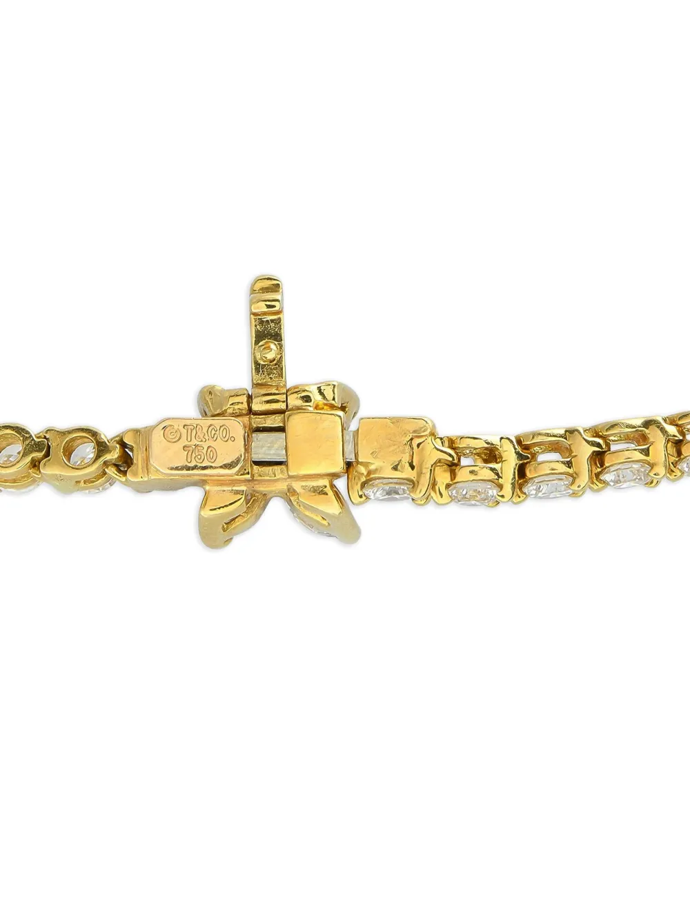 Tiffany & Co. 18K yellow gold Victoria diamond necklace | Image 2