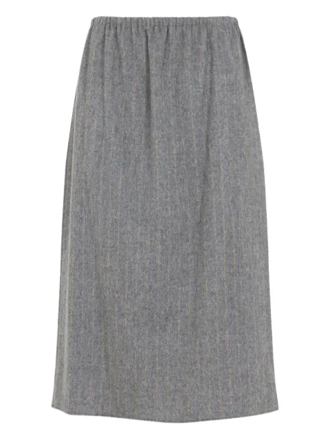 Carven pinstripe midi skirt