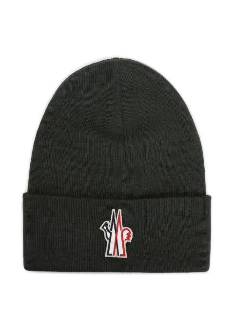 Moncler Grenoble gorro con parche del logo