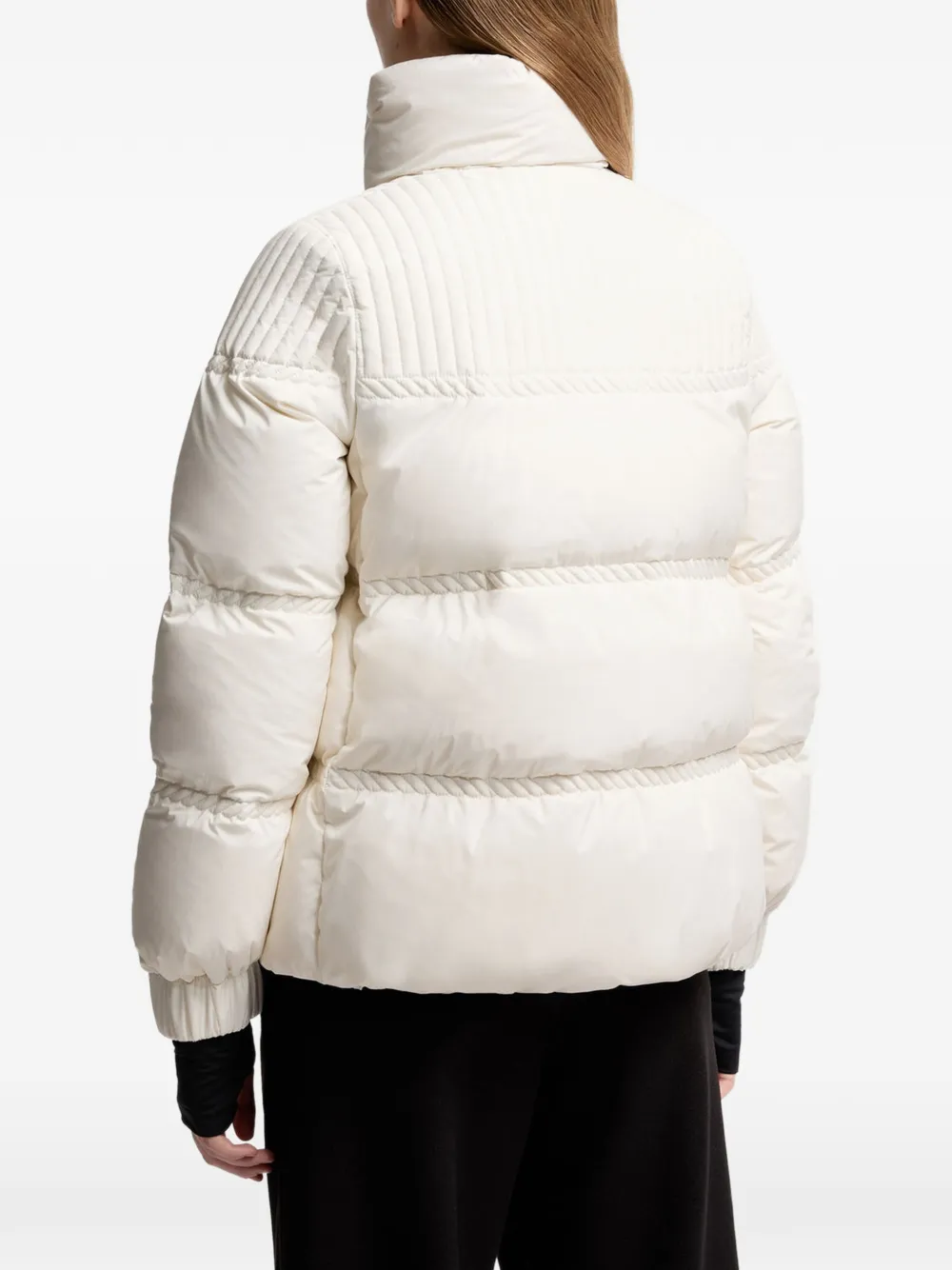 Moncler Grenoble Gewatteerd donsjack Wit