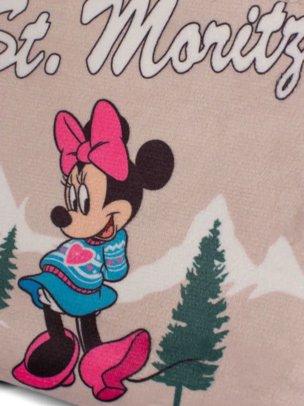 MC2 Saint Barth Aline clutch met grafische print Roze