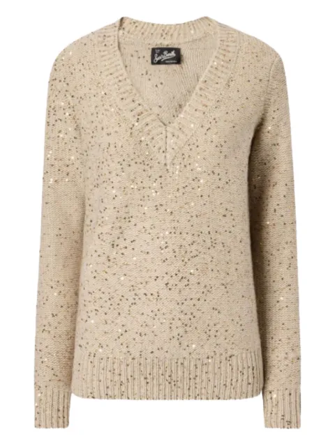 MC2 Saint Barth suéter con cuello en V