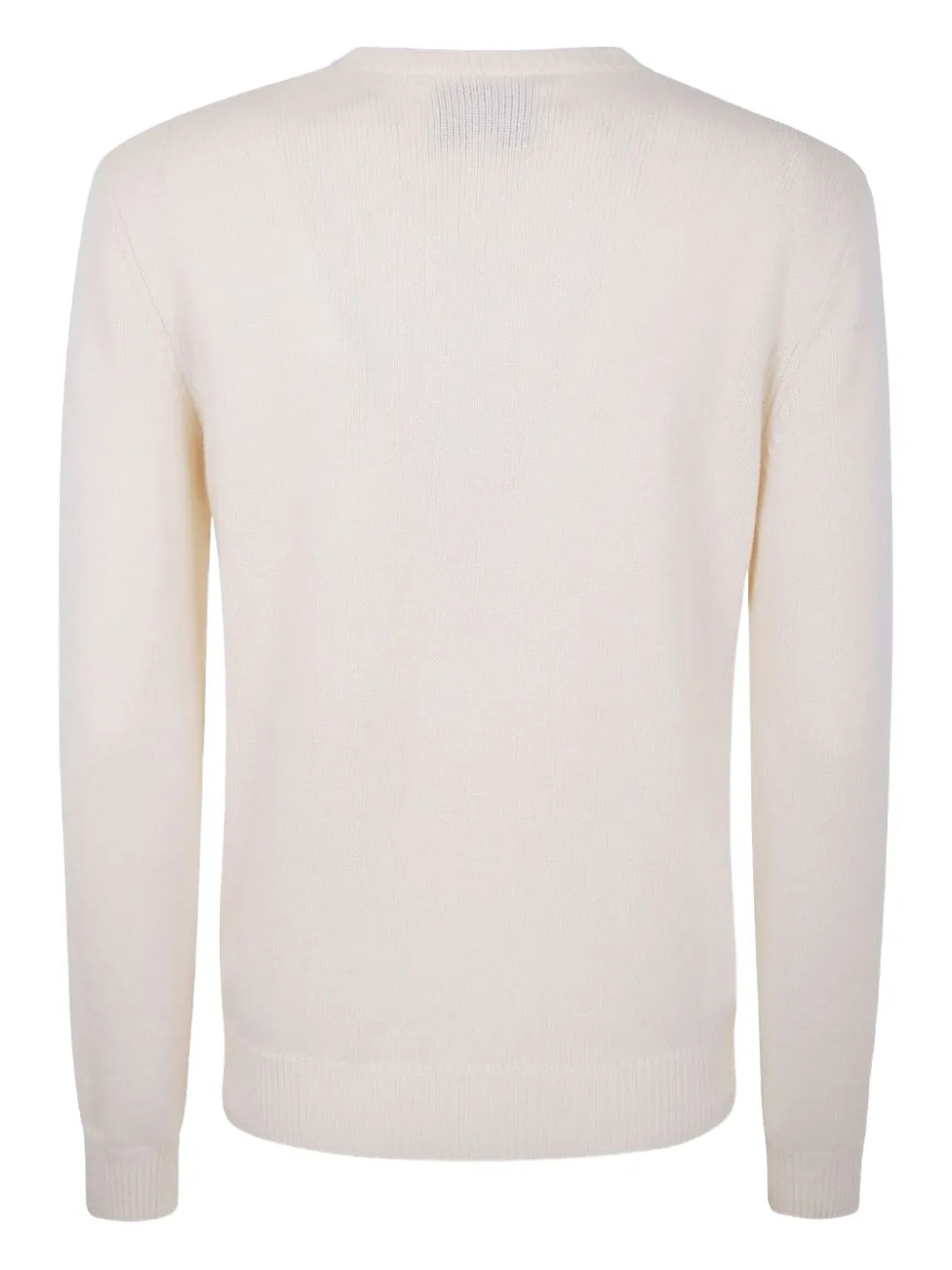 Mc2 Saint Barth Dog-motif Bow Sweater In Neutral