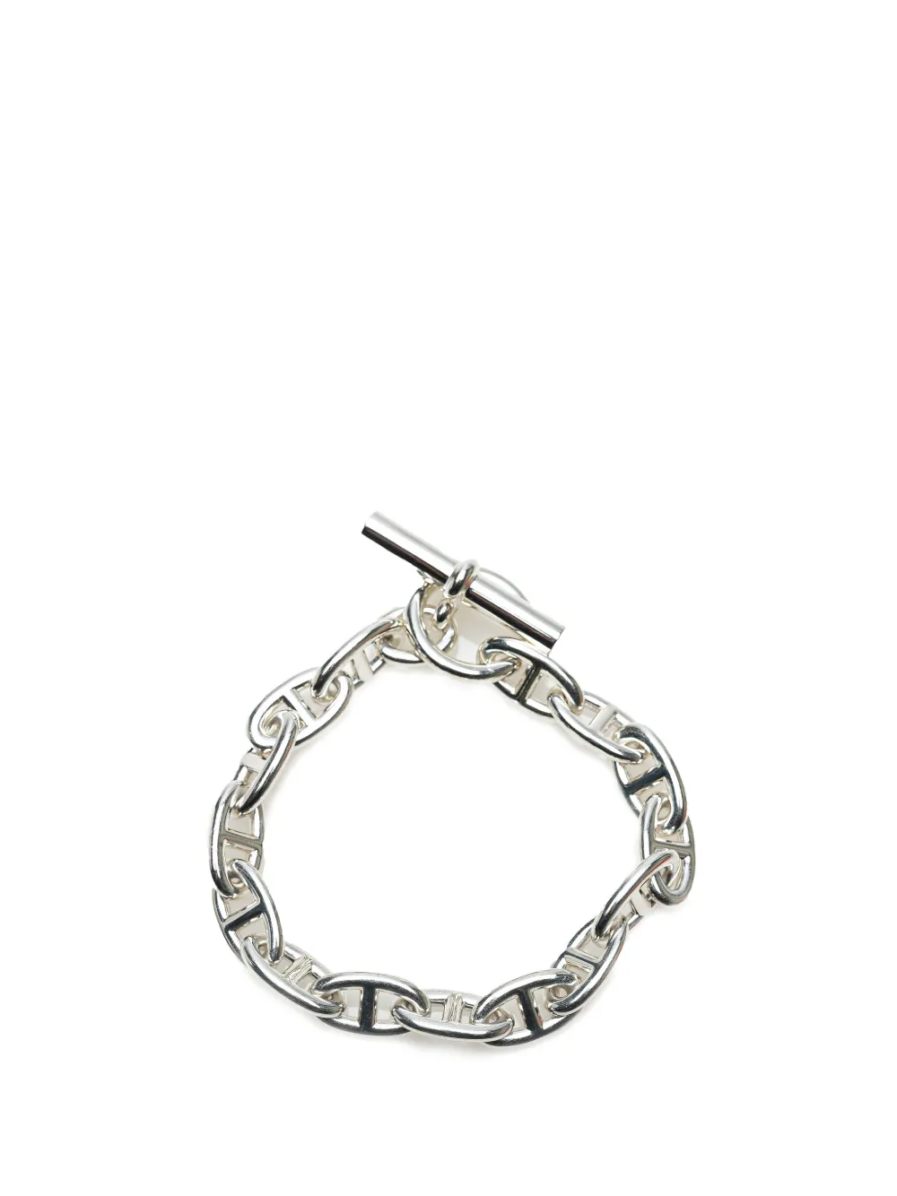 Hermès Pre-Owned pulsera Chaine d'Ancre GM pequeña en plata de ley 2000-2020 | plateado | Image 1