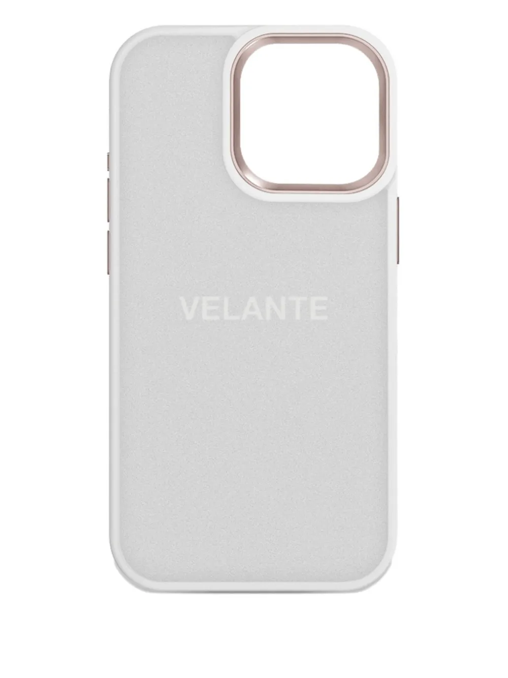 Velante Crocodile-texture Iphone 16 Pro Max Phone Case In Gray