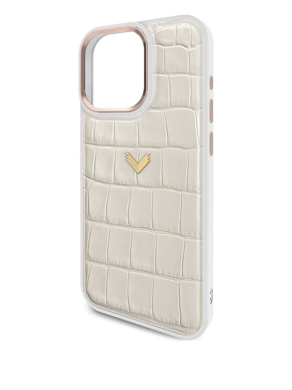 VELANTE crocodile-texture iPhone 16 Pro Max phone case | Women | Image 2