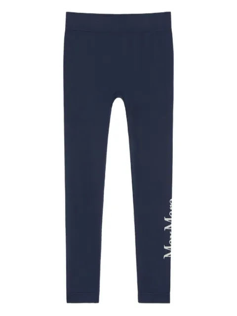 'S Max Mara leggins con detalle del logo