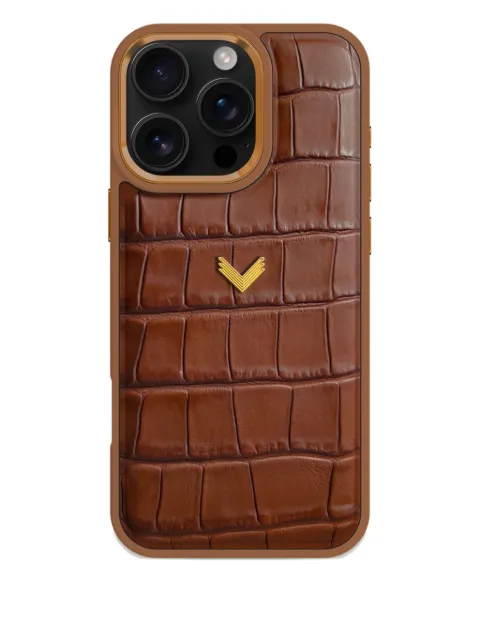 VELANTE leather iPhone 16 Pro Max phone case