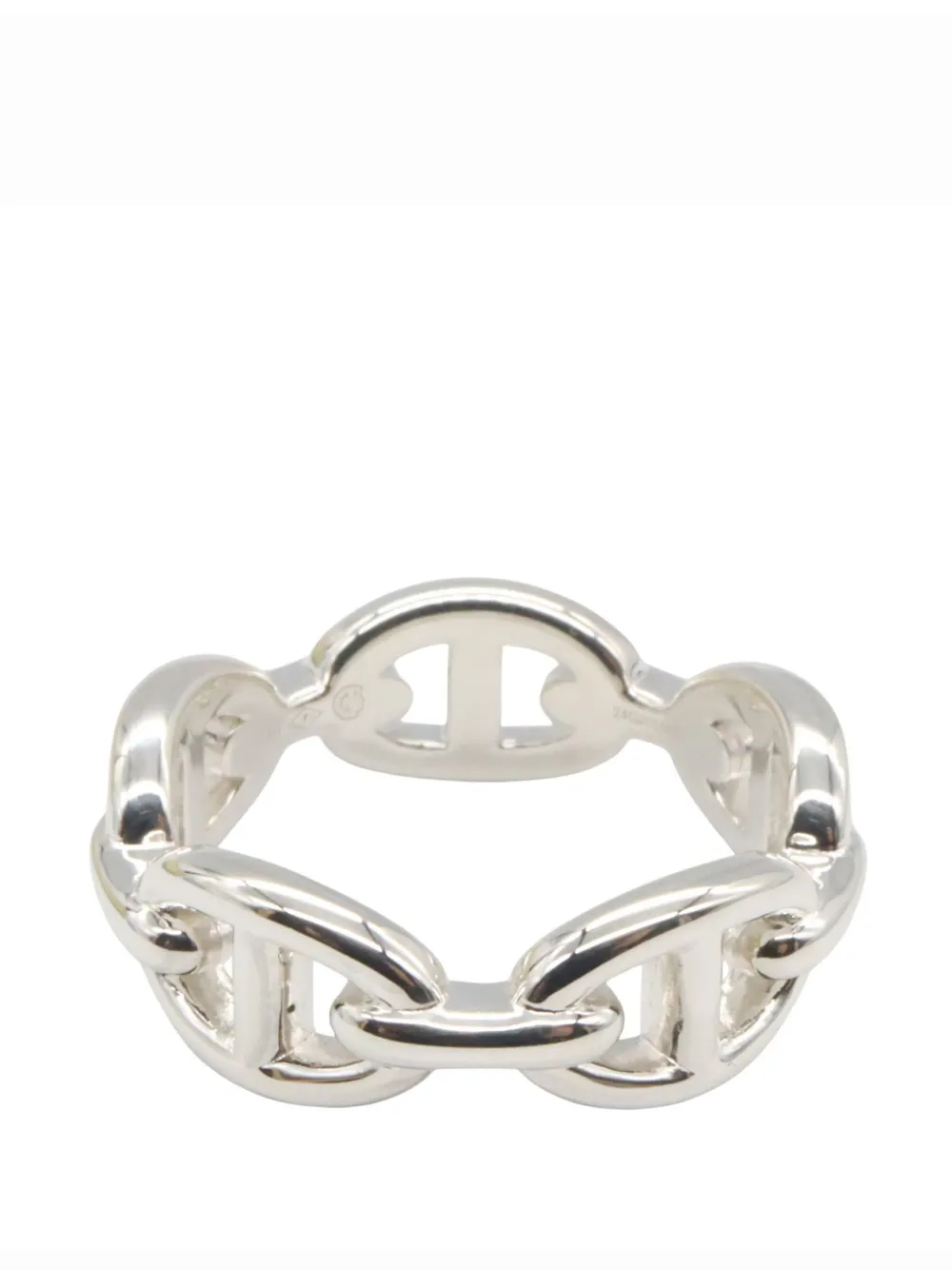 Hermès Pre-Owned anillo Chaine d Ancre Chain en plata de ley 2000-2020 | plateado | Image 1