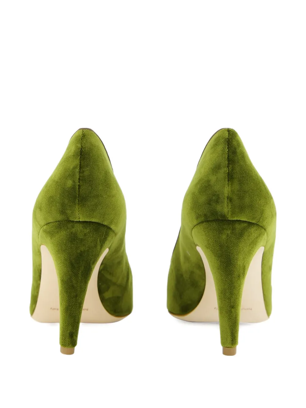 Manolo Blahnik 90 mm Readorhi pumps Groen