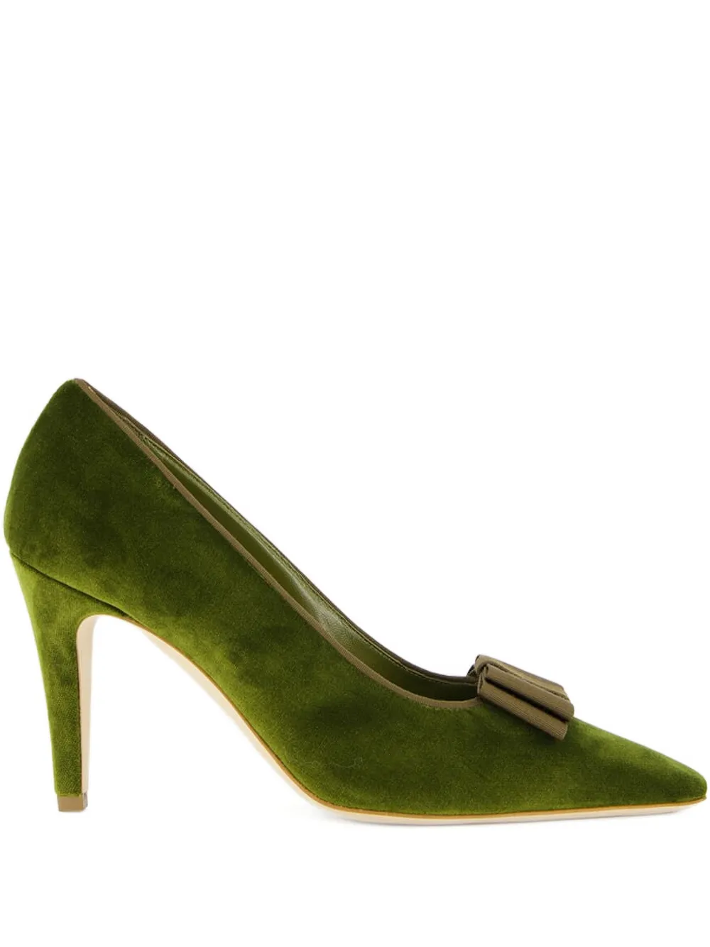 Manolo Blahnik zapatillas Readorhi con tacón 90mm | verde | Image 1