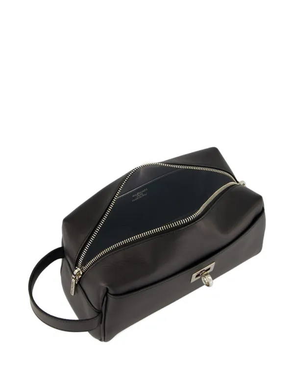 Balenciaga Rodeo レザートラベルポーチ | ブラック | FARFETCH JP