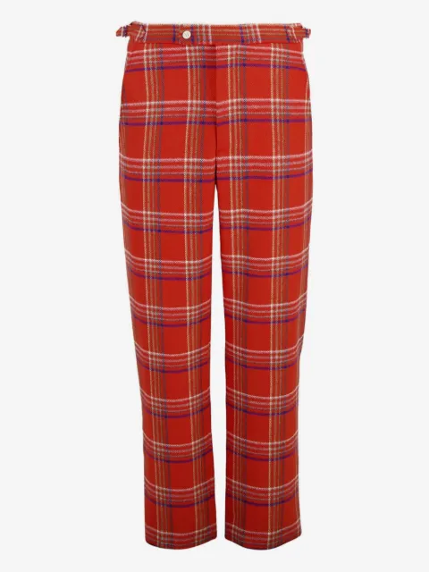 BODE pantalones con motivo de cuadros