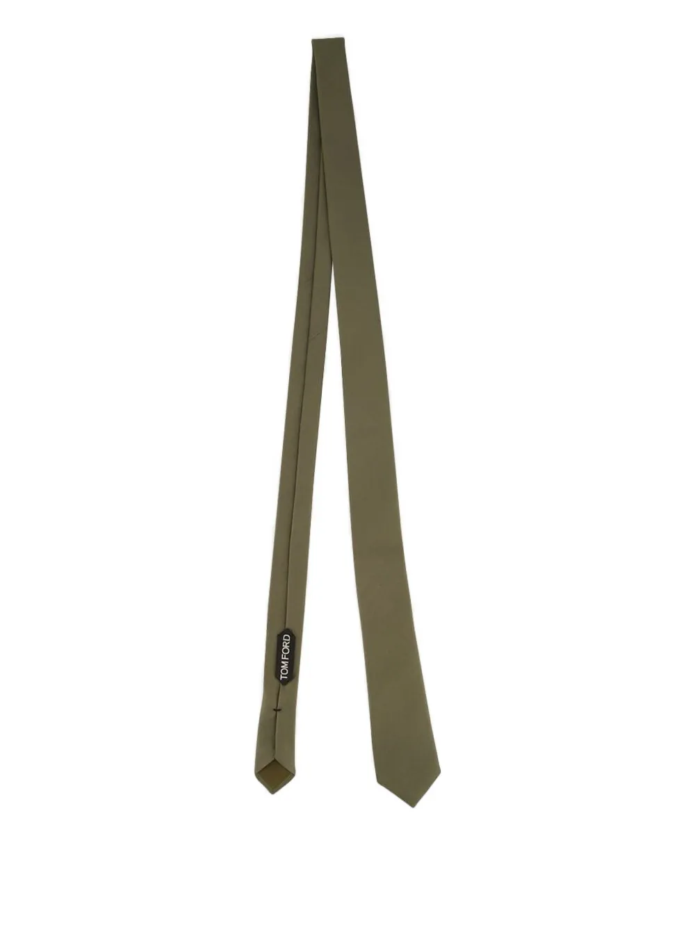 TOM FORD cravate en soie | vert | Image 1