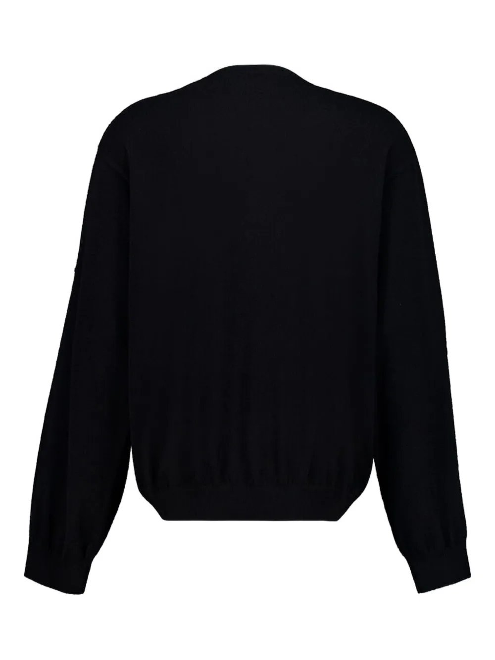Balenciaga crew-neck cashmere sweater - Zwart
