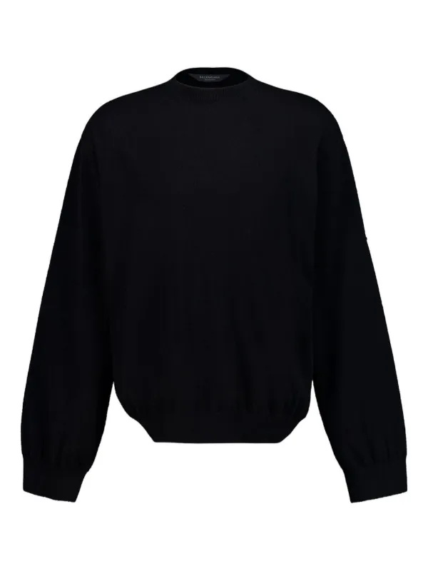 Balenciaga カシミア セーター | ブラック | FARFETCH JP