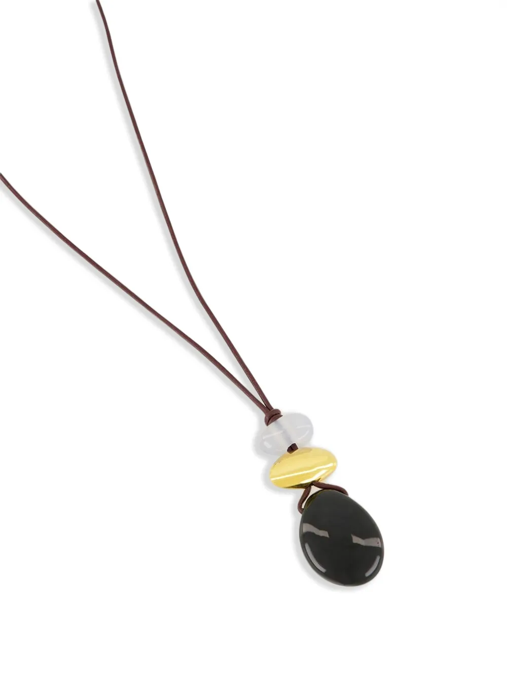 Lizzie Fortunato Museo Cord halsketting - Goud